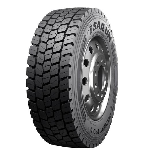 Грузові шини 315/70R22.5 156/150(152/148)L(M) 18PR DELIVERY PRO D Тяга (VT) SAILUN